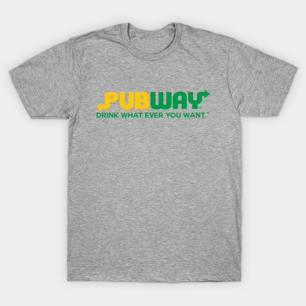 PUBWAY T-Shirt by trev4000